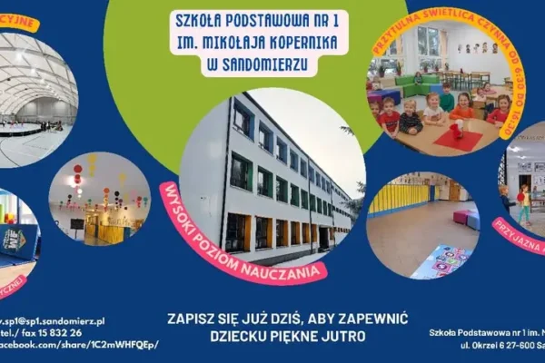 Zakończenie roku szkolnego w SP 1 w Sandomierzu – gratulacje dla Marceliny Wiśniewskiej