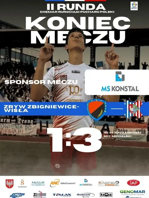 Wisła wygrywa i awansuje do kolejnej rundy!