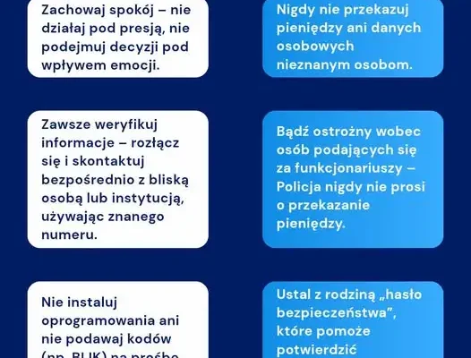 Uwaga na oszustów „na wnuczka” i „na policjanta” – policja ostrzega seniorów