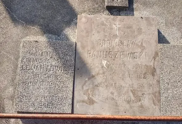 Odnowiono zabytkowy nagrobek Otolii Panuszewskiej w Samborcu