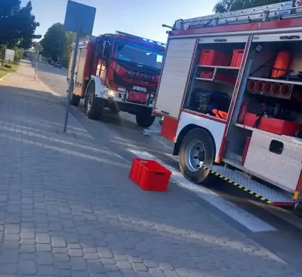 Kolizja w Wilczycach – interwencja OSP i służb ratunkowych