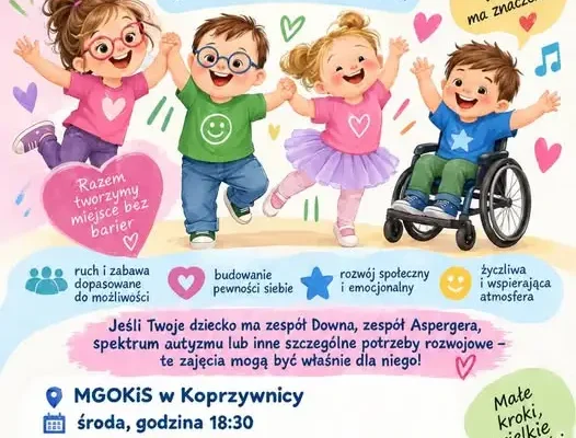 Zajęcia dla dzieci w MGOKiS – zapisy trwają