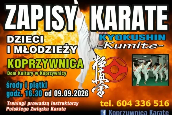 Rusza nabór na treningi karate – sztuki walki dla każdego