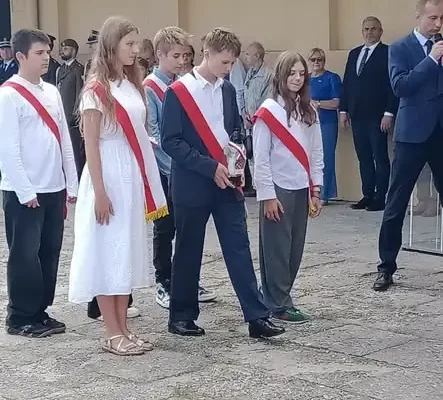 Uczniowie SP1 w Sandomierzu uczcili 87. rocznicę wybuchu II wojny światowej