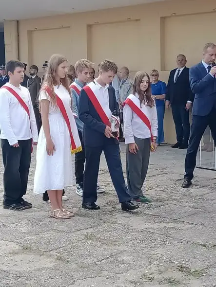 Uczniowie SP1 w Sandomierzu uczcili 87. rocznicę wybuchu II wojny światowej
