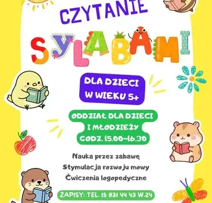 Piątki z Biblioteką w Samborcu – nowy cykl zajęć dla dzieci