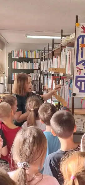 Pierwszoklasiści z Sandomierza odkrywali tajniki biblioteki