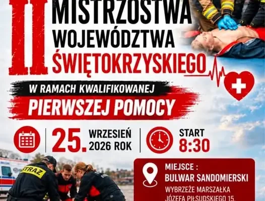 Sandomierz: strażacy powalczą o mistrzostwo województwa w kwalifikowanej pierwszej pomocy