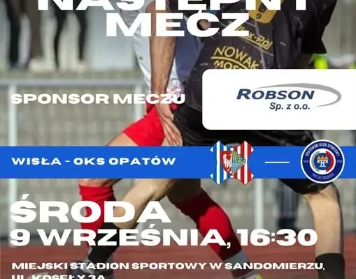 Pucharowy pojedynek: Wisła Sandomierz podejmie OKS Opatów