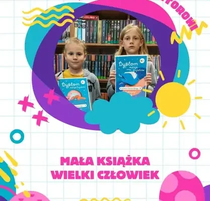 Marcel Witek odebrał dyplom w projekcie „Mała książka – wielki człowiek” w Samborcu