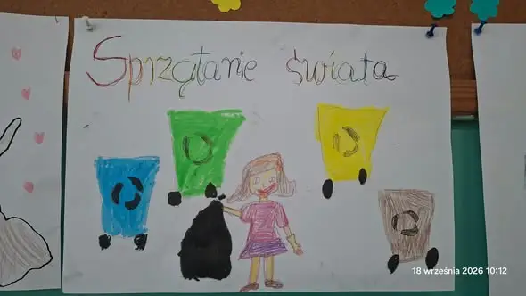 Uczniowie ze szkoły w Wilczycach posprzątali okolicę w ramach akcji Sprzątanie Świata