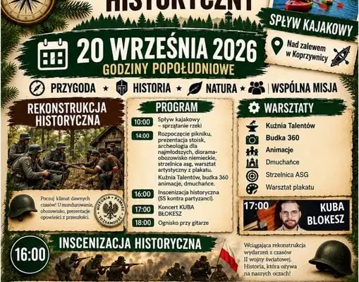 Piknik Eksploracyjno-Historyczny w Koprzywnicy już 20 września