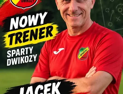 Jacek Kuranty nowym trenerem Sparty Dwikozy