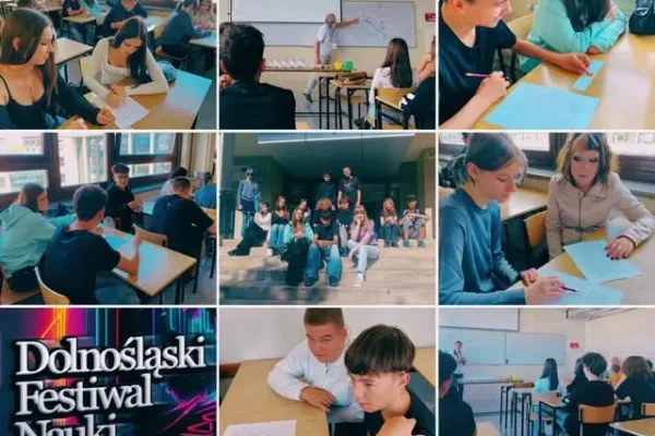 Uczniowie z Wilczyc zgłębiali tajniki prawdopodobieństwa na Dolnośląskim Festiwalu Nauki