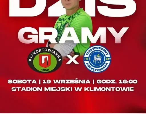 Klimontowianka II Klimontów zagra z Koprzywianką Koprzywnica w 5. kolejce klasy B