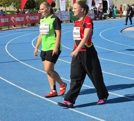 Diana Wójtowicz piąta w Polsce w rzucie młotem U16
