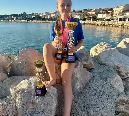 Liliana ze Szkoły Podstawowej nr 3 w Sandomierzu z sukcesami na Mistrzostwach Świata IBFF Fit Kids w Chorwacji