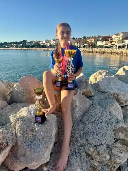 Liliana ze Szkoły Podstawowej nr 3 w Sandomierzu z sukcesami na Mistrzostwach Świata IBFF Fit Kids w Chorwacji