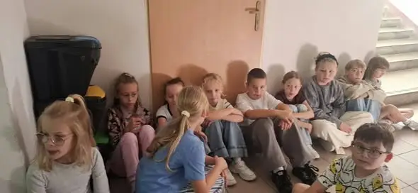 Próbna ewakuacja w Szkole Podstawowej nr 3 w Sandomierzu
