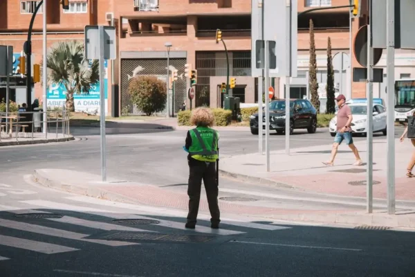 Sandomierscy policjanci uczą dzieci bezpieczeństwa na drodze