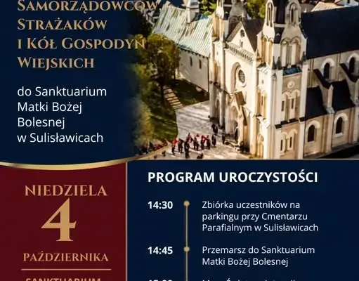 XVI Pielgrzymka Samorządowców, Strażaków i KGW do Sulisławic – po raz pierwszy z Kołami Gospodyń Wiejskich