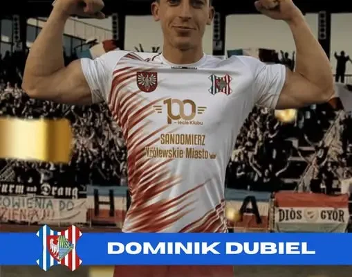 Urodziny obrońcy Wisły Sandomierz – Dominik Dubiel świętuje, a wieczorem mecz z Nidą Pińczów