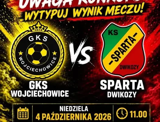 Sparta Dwikozy zaprasza na mecz i konkurs z szalikiem w nagrodzie