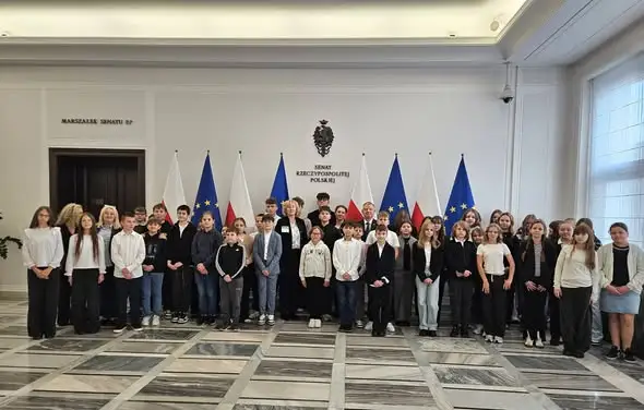 Uczniowie ze Szkoły Podstawowej w Czyżowie Szlacheckim z wizytą w Sejmie i Senacie RP