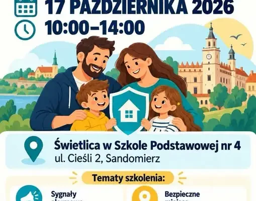Krajowy Trening Rodzinny w Urzędzie Miasta – spotkanie o bezpieczeństwie już w sobotę