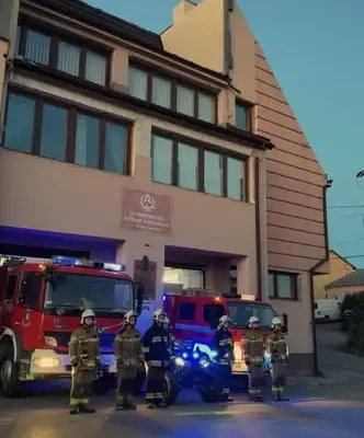Strażacy z Koprzywnicy oddali hołd poległym kolegom z Niska